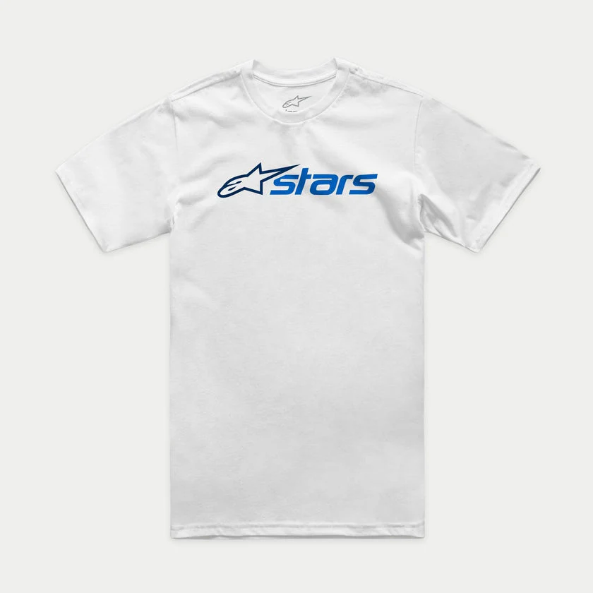 Alpinestars Blaze 2.0 CSF T-Shirt | White/Navy/Blue - Image 4
