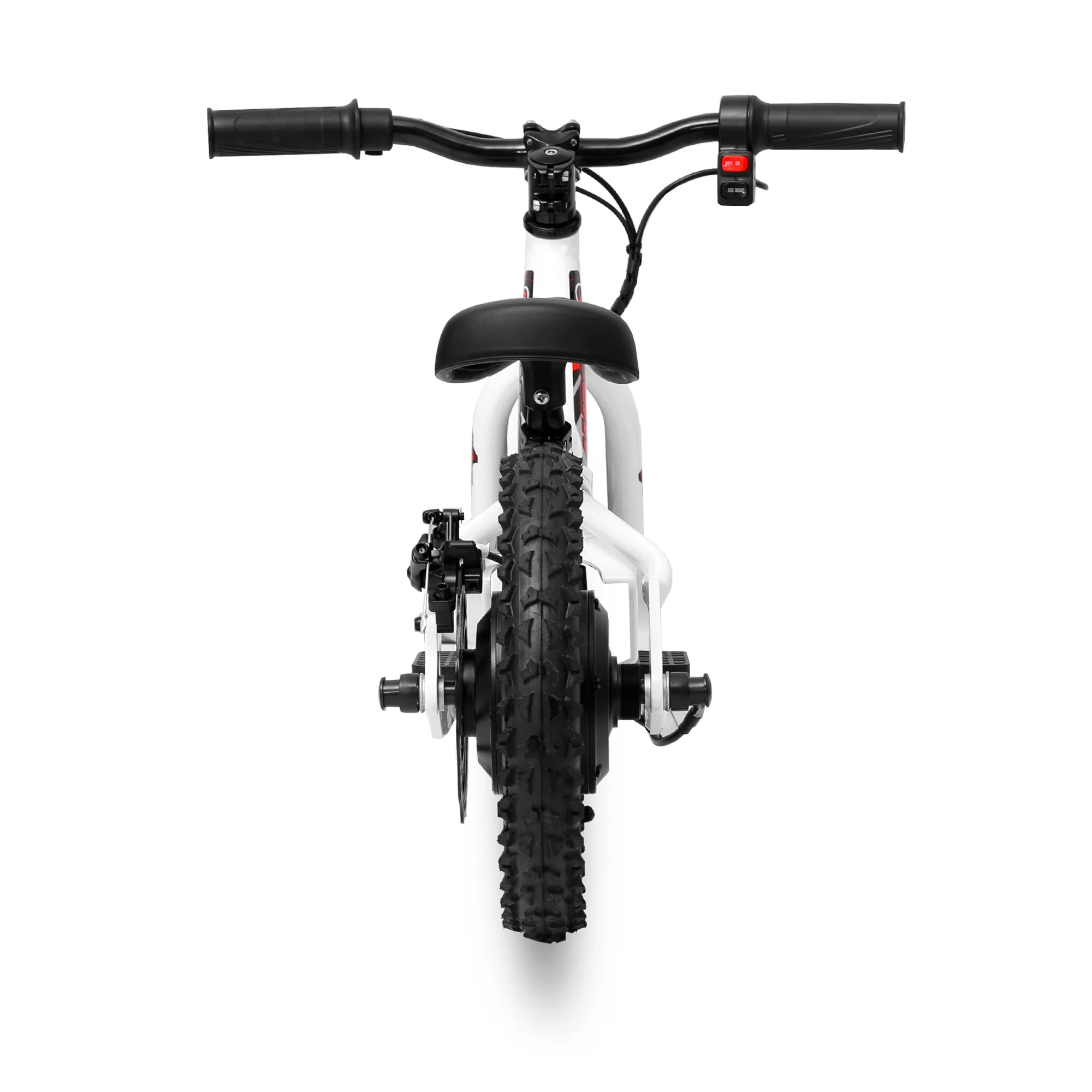 Amped A10 Kids Electric Bike | White - Image 4