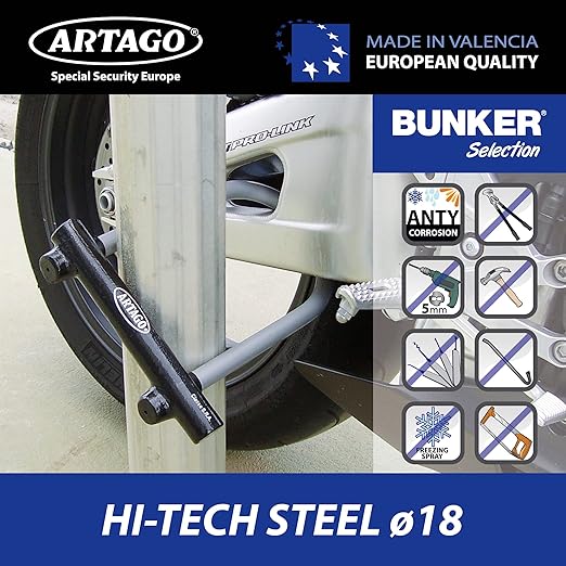 Artago 120h U Lock - 220mm - Image 3