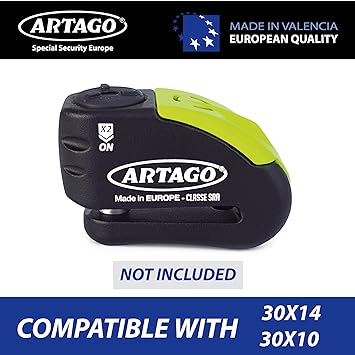 Artago 30X Disc Lock Bracket - Footrest/Square Tube Mount - Image 4