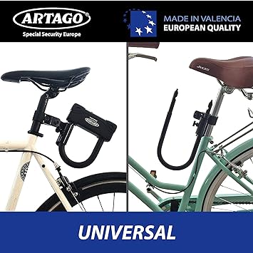Artago U Lock Bracket - Bolt or Tube Mount - Image 3