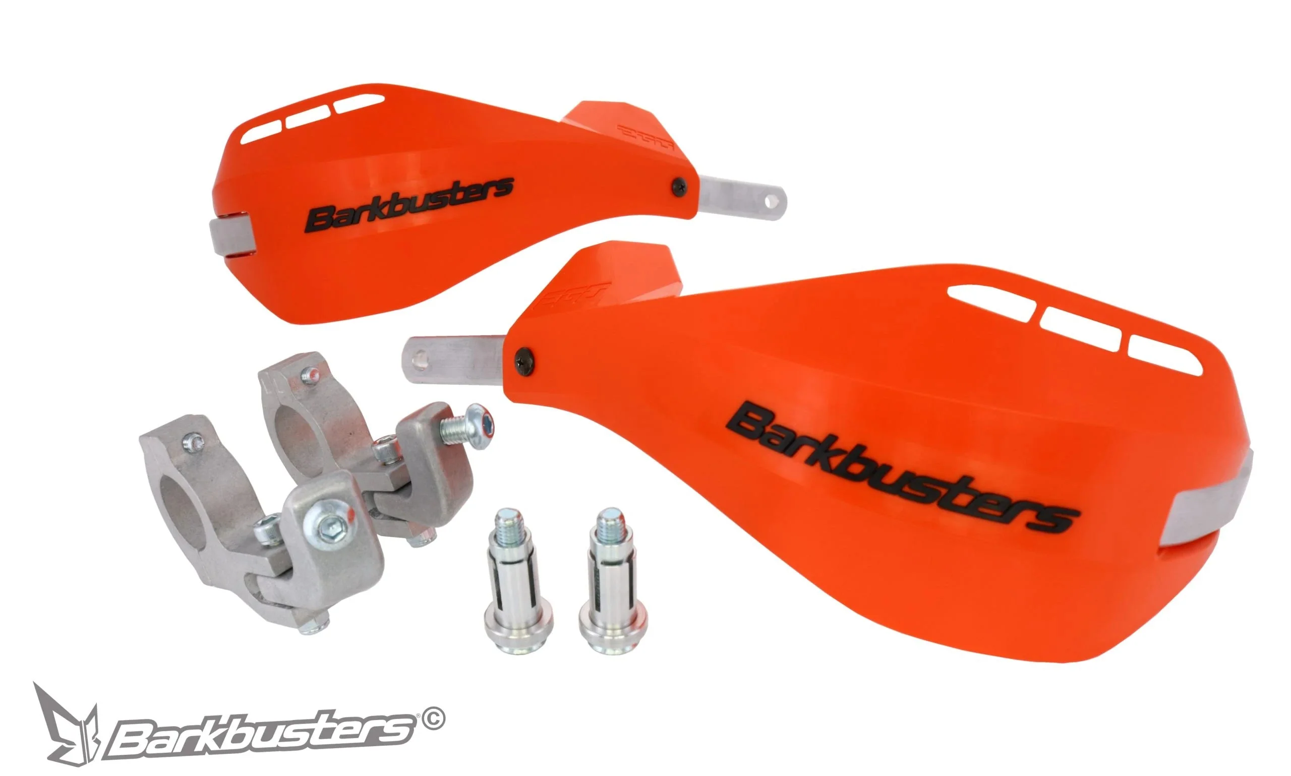 Barkbusters EGO Mini Handguard Kit - Two Point Mount (For Straight Handlebars) - Image 11