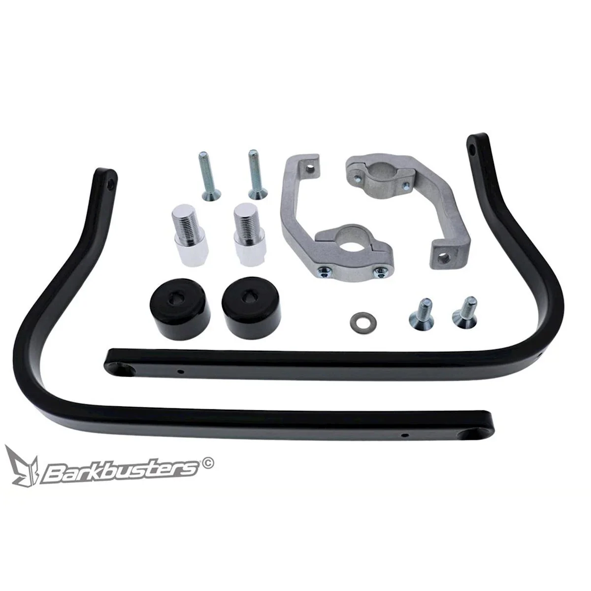 Barkbusters Handguard Backbones Only | Black | Yamaha MT-07/MT-09/XSR900