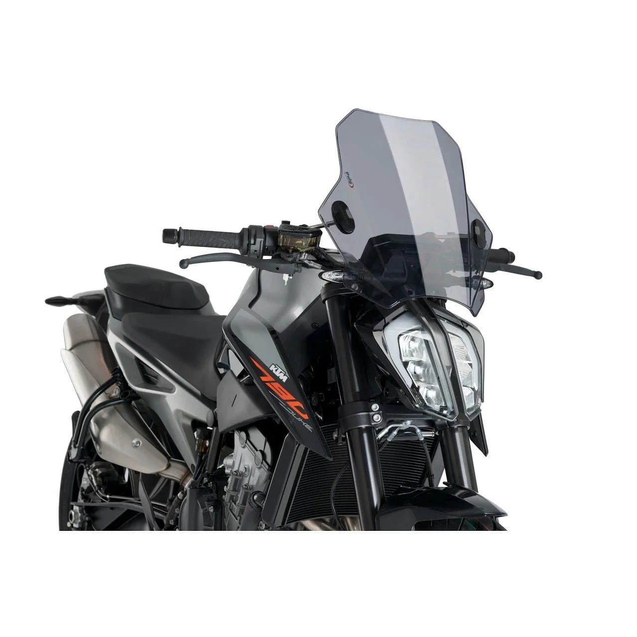 Puig Bat Handlebar Mounted Screen | Light Smoke - Image 2