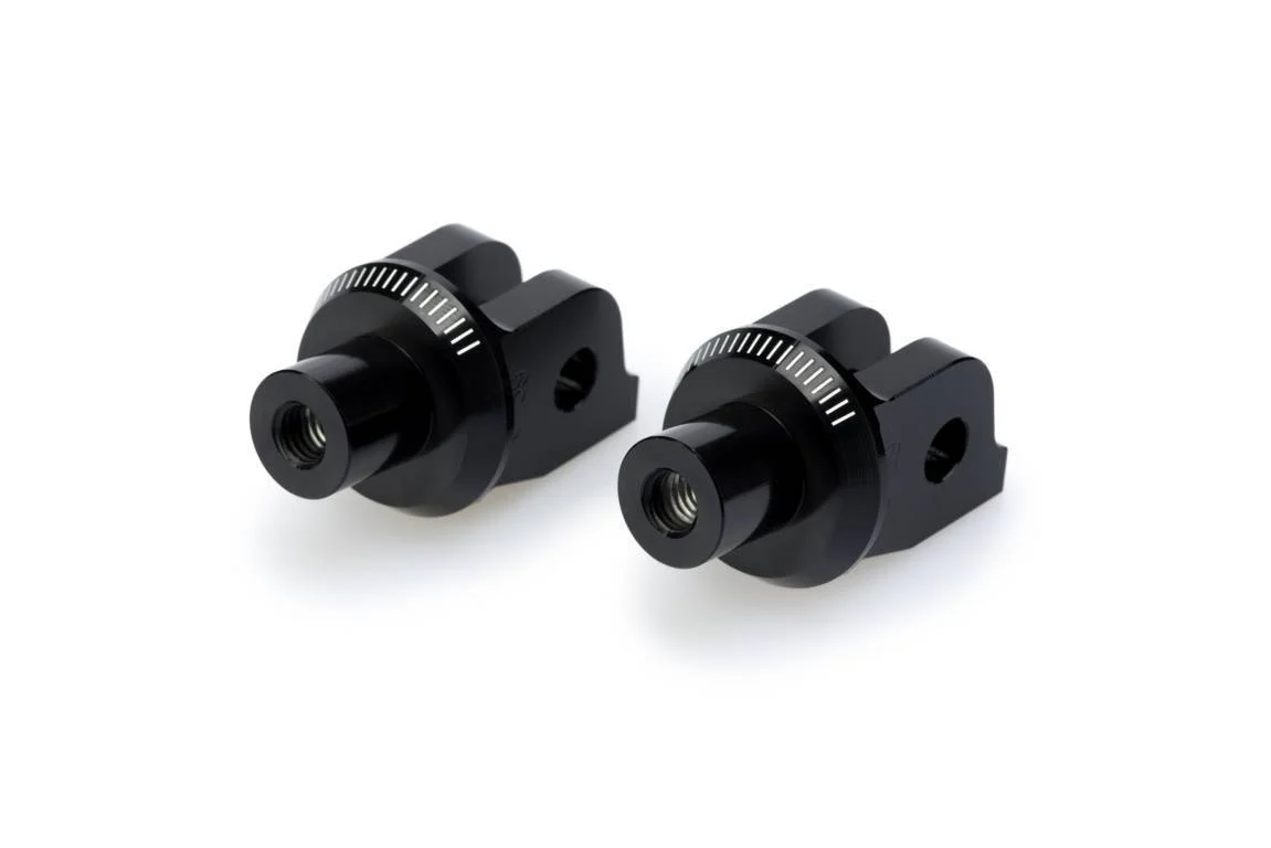 Puig Footpeg Adaptors Rider | Black | Benelli Leoncino 500 2016>Current
