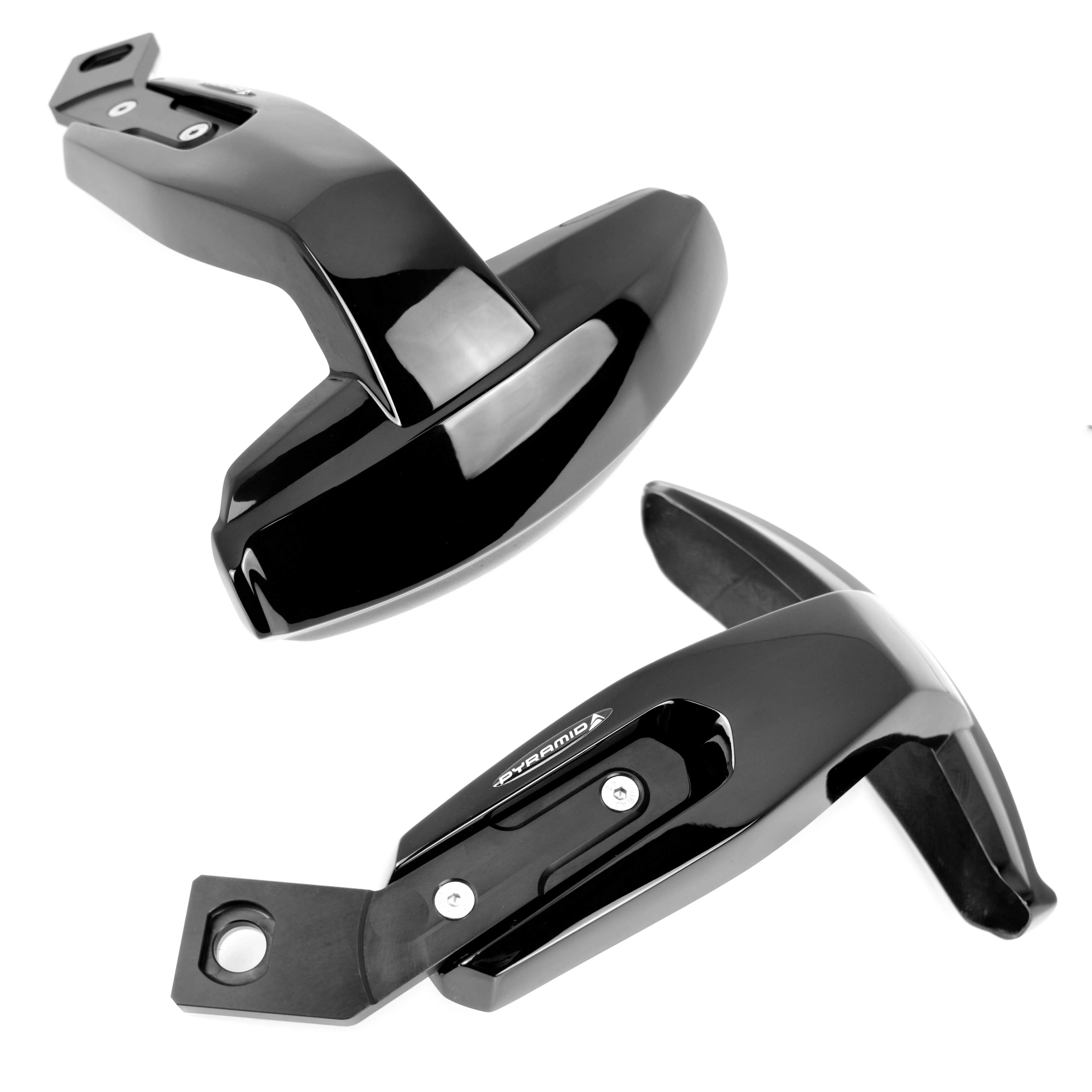Pyramid Spray Guard | Gloss Black | BMW F 800 GS 2008>2017 - Image 6