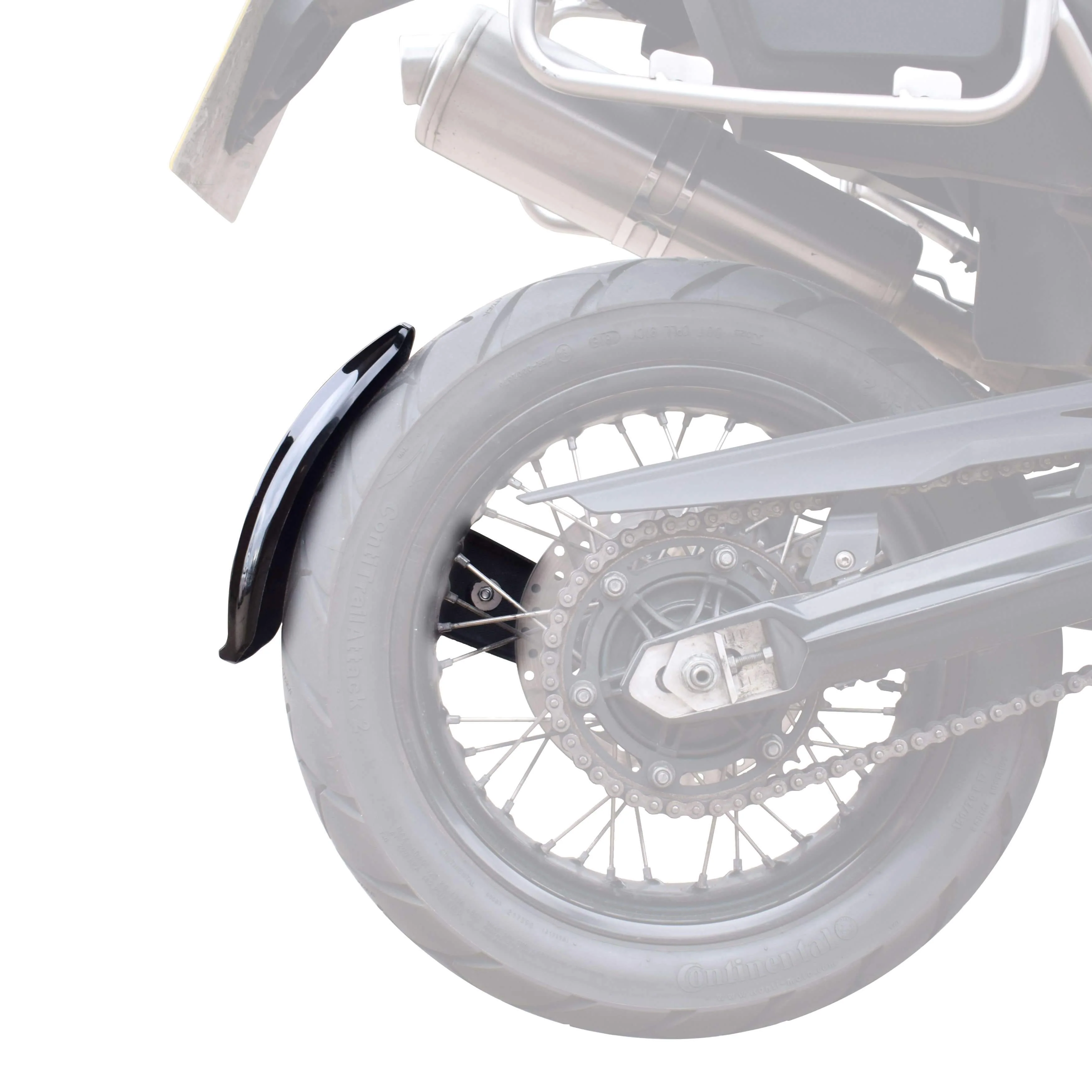 Pyramid Spray Guard | Matte Black | BMW F 800 GS 2008>2017 - Image 4