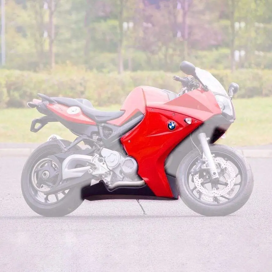 Pyramid Fairing Lowers | Gloss Red | BMW F 800 ST 2005>2012