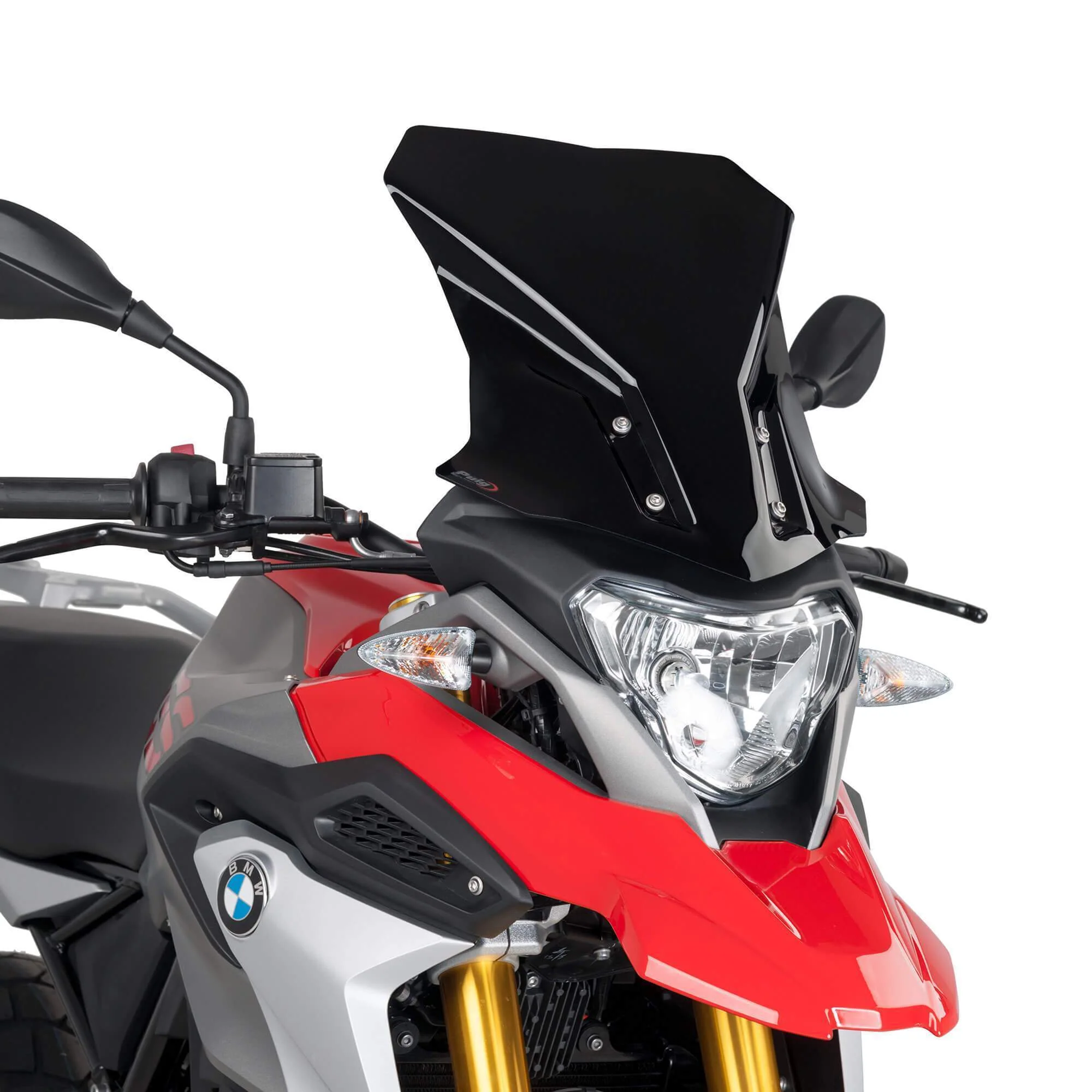Puig Touring Screen | Black (Opaque) | BMW G 310 GS 2017>2022 - Image 2