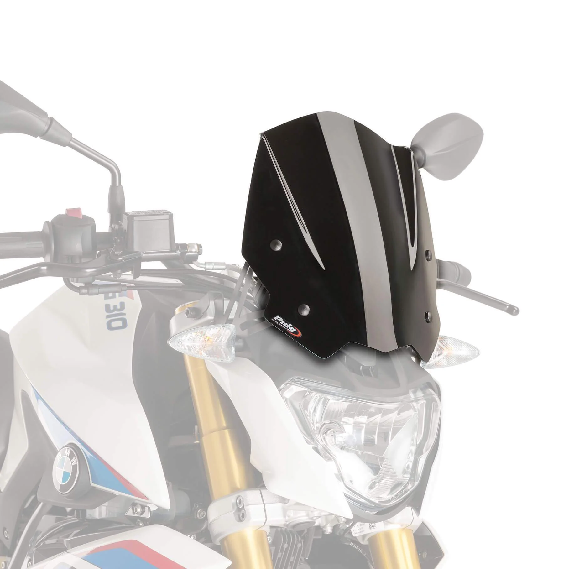 Puig Sport Screen | Black (Opaque) | BMW G 310 R 2016>Current