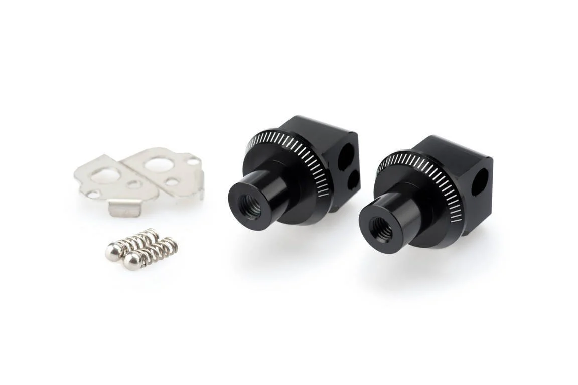 Puig Footpeg Adaptors Passenger | Black | BMW G 650 GS 2011>2016