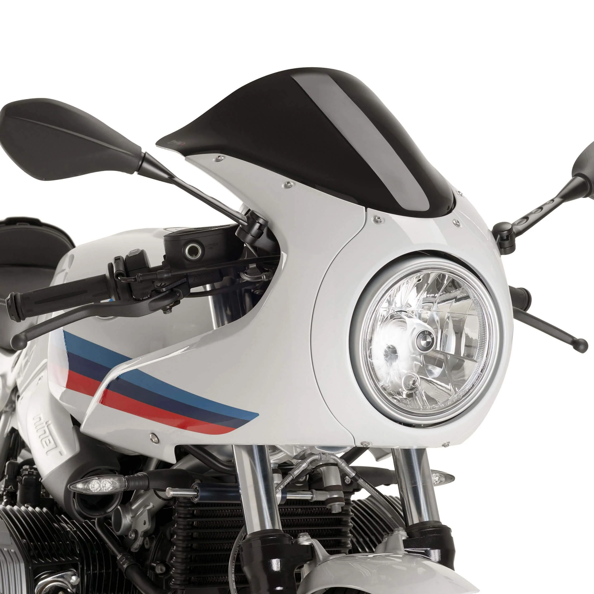 Puig Racing Screen | Black (Opaque) | BMW R nineT Racer 2017>2020 - Image 2