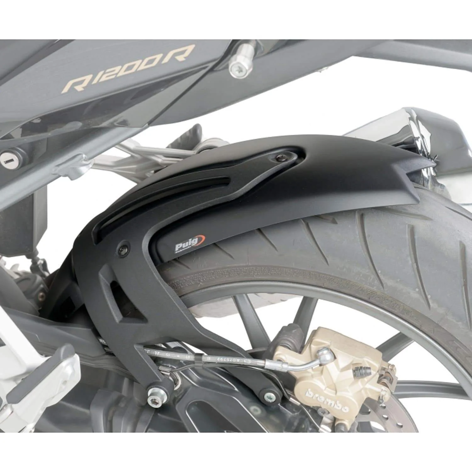 Puig Hugger | Matte Black | BMW R 1200 R 2015>2018