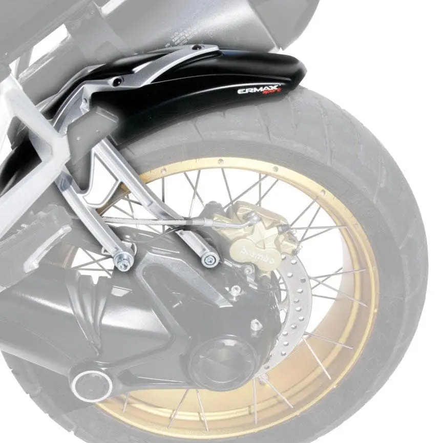 Ermax Hugger | Matte Gloss Black | BMW R 1250 GS Adventure 2019>2024
