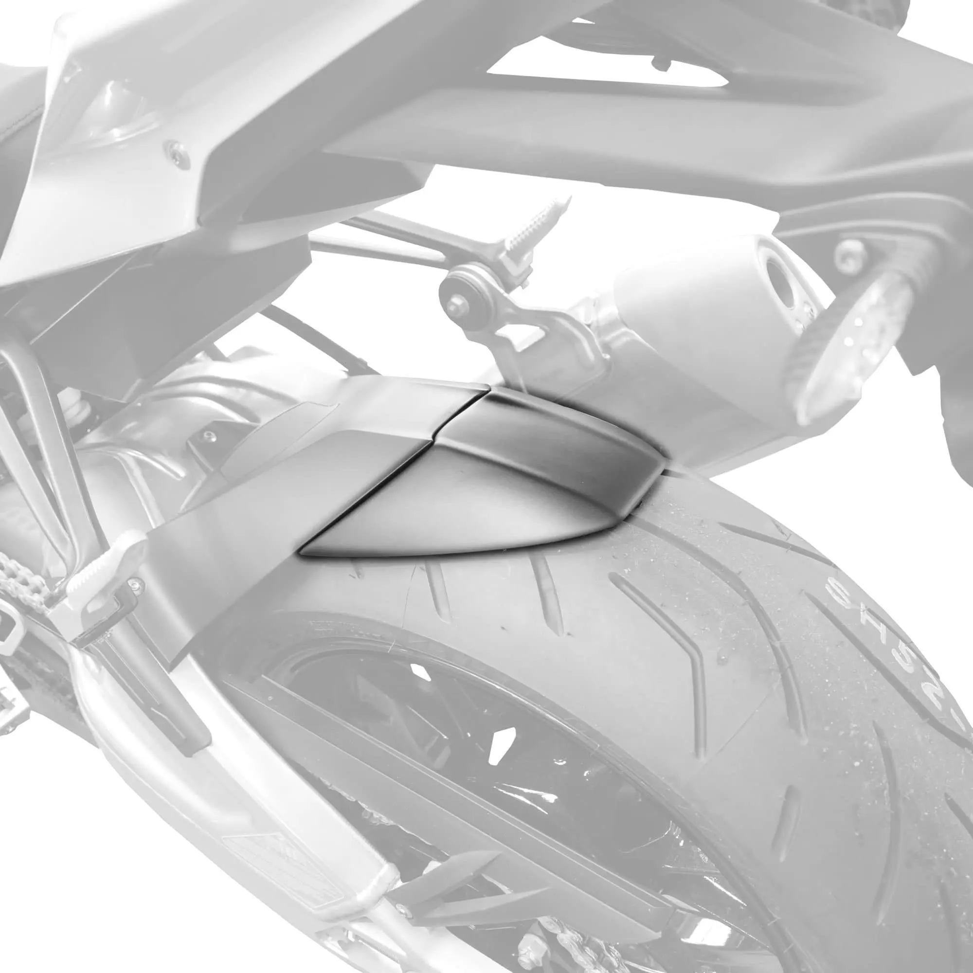 Pyramid Hugger Extension | Matte Black | BMW S 1000 RR 2009>2018 - Image 3