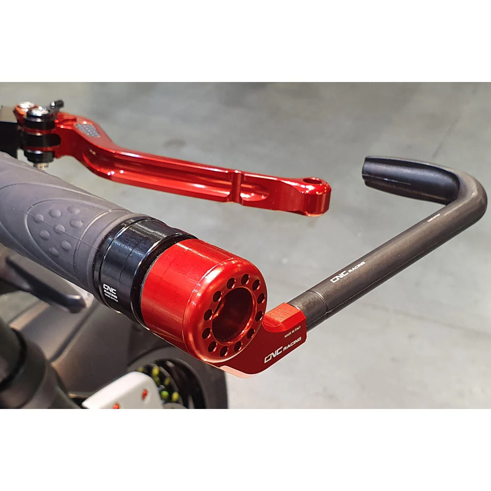 CNC Racing Adapter Kit for Bar-end Mirror, Weight and Lever Guard for MV Agusta Dragster - Image 3
