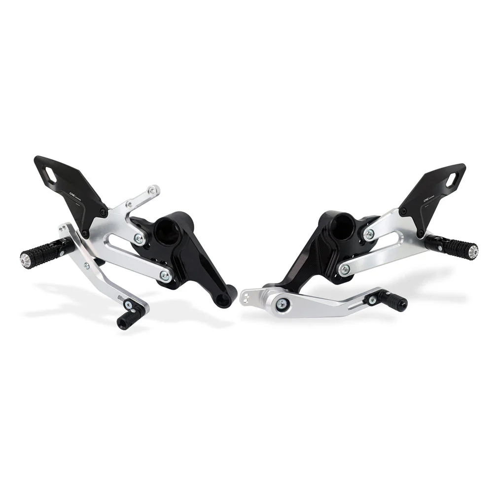 CNC Racing Adjustable Rear Sets for Aprilia Rs 660 - Tuono 660 - Image 3
