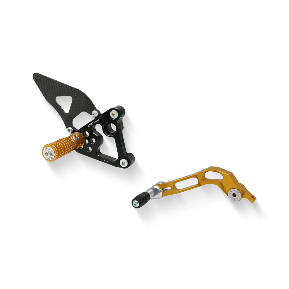 CNC Racing Adjustable Rear Sets for Ducati 848 1098 1198 - Image 2