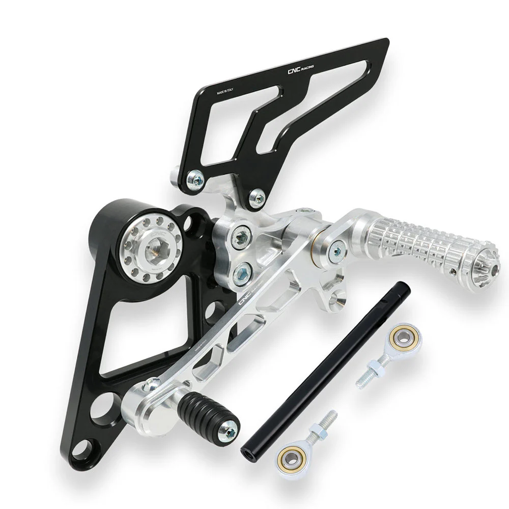 CNC Racing Adjustable Rear Sets for Ducati Monster 696/796/1100 - Image 3