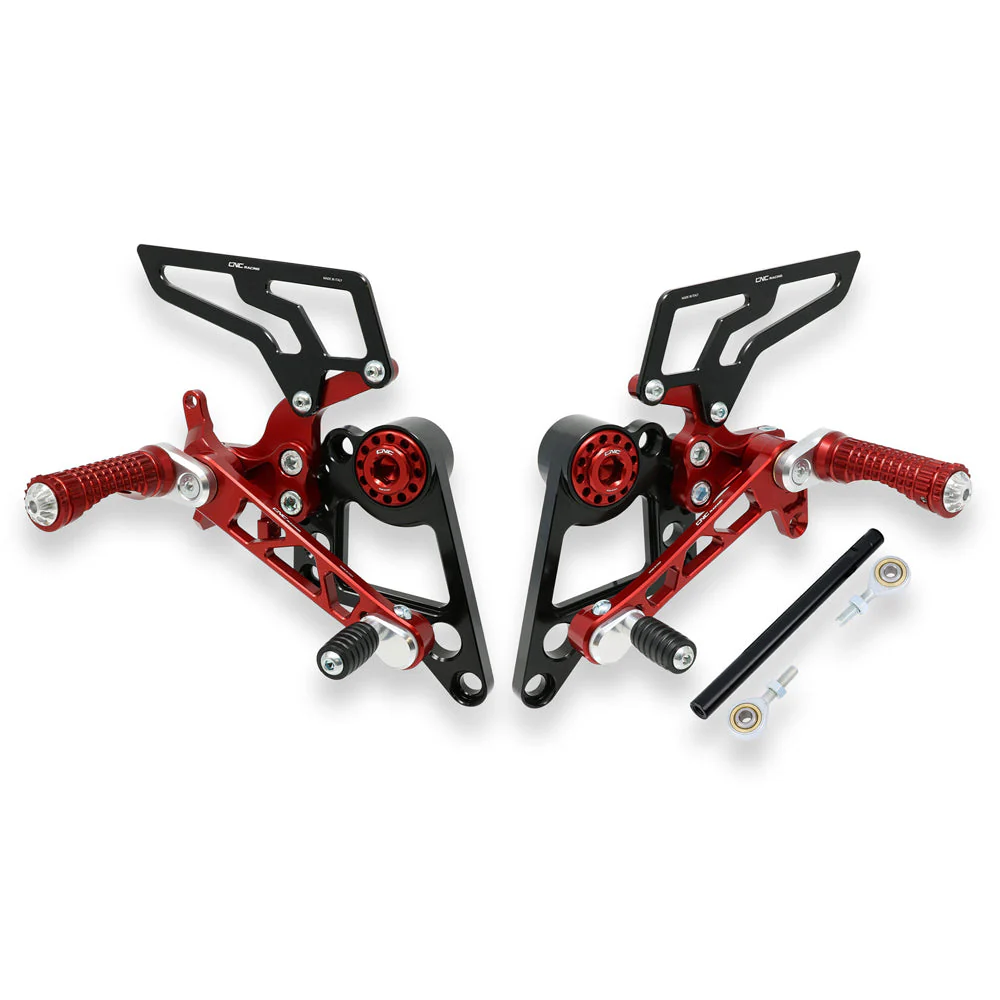 CNC Racing Adjustable Rear Sets for Ducati Monster 696/796/1100 - Image 6