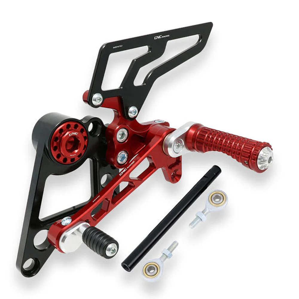 CNC Racing Adjustable Rear Sets for Ducati Monster S2R/S4R/S4RS - Image 2