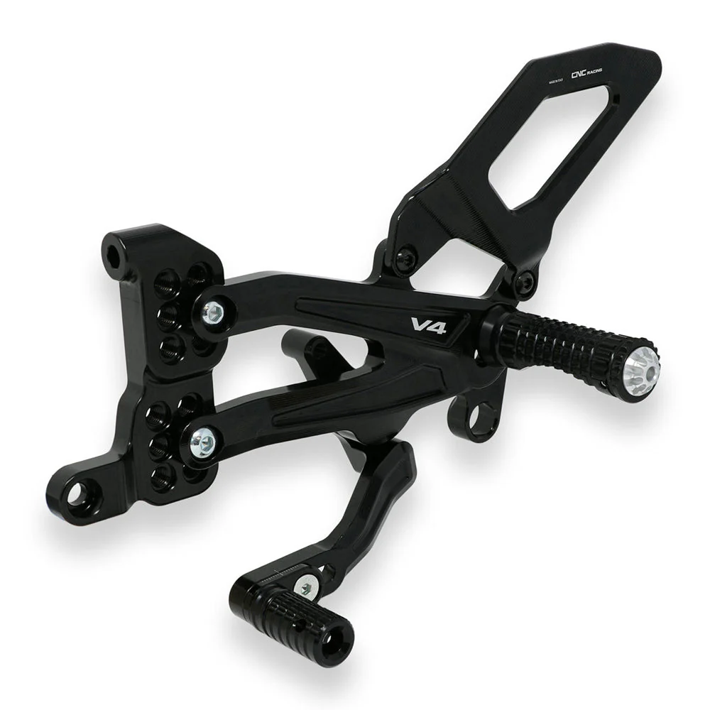 CNC Racing Adjustable Rear Sets RPS Easy for Ducati Panigale V4 - Image 4