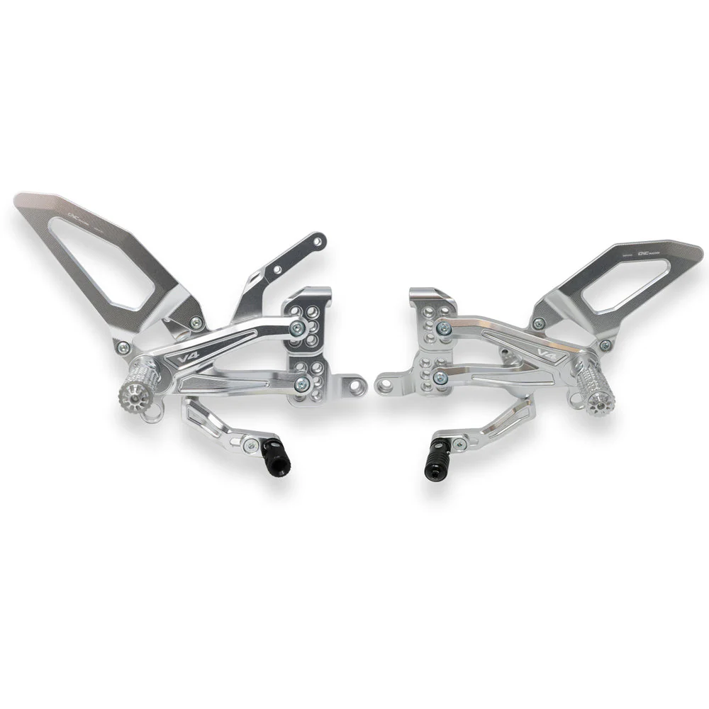 CNC Racing Adjustable Rear Sets RPS for Ducati Panigale V4 - Image 3