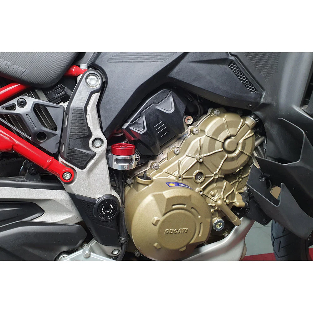 CNC Racing Clamp for Rear Brake Fluid Tank Ducati for Multistrada V4 - Image 6