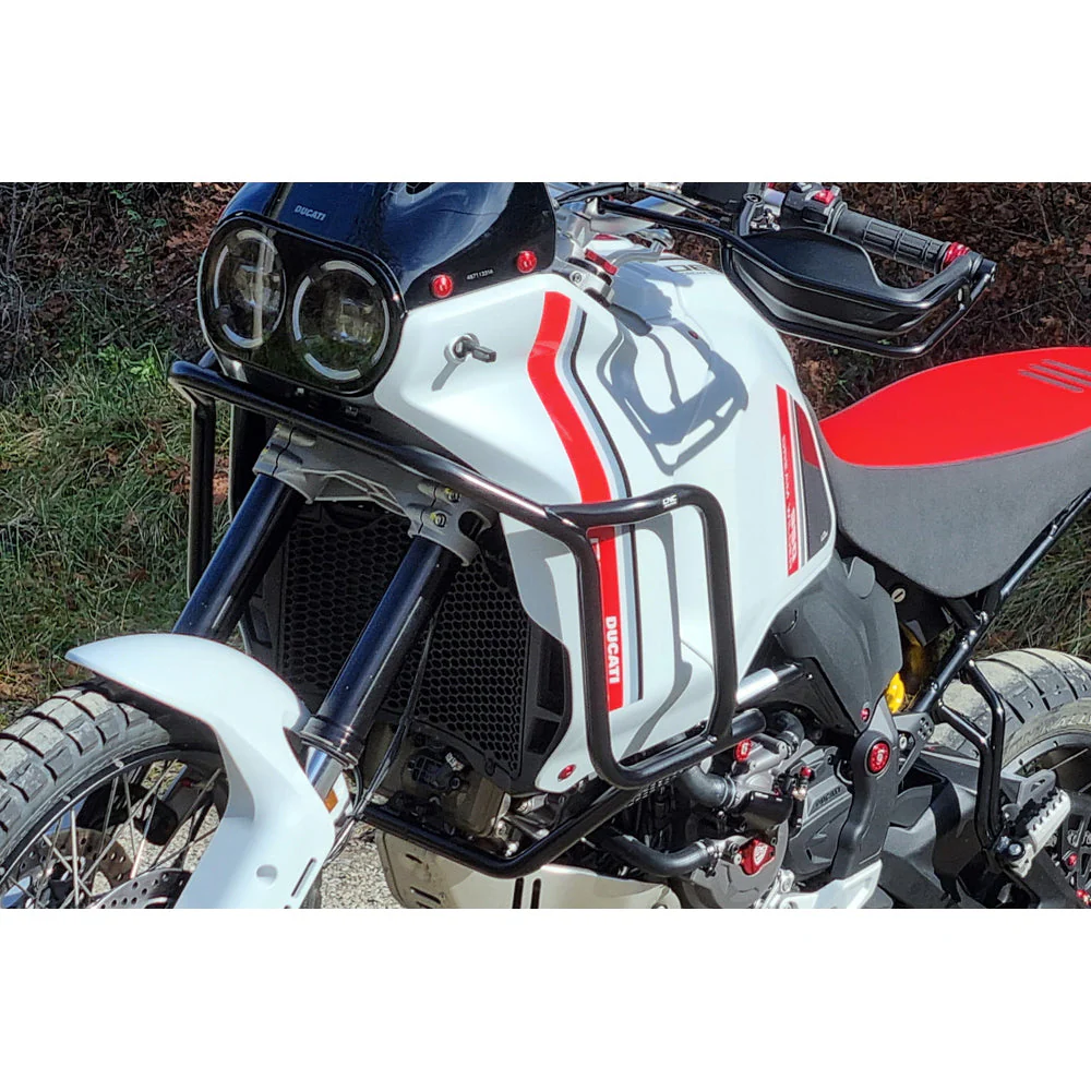 CNC Racing Engine Guard in Steel Tubes for Ducati DesertX - Image 3