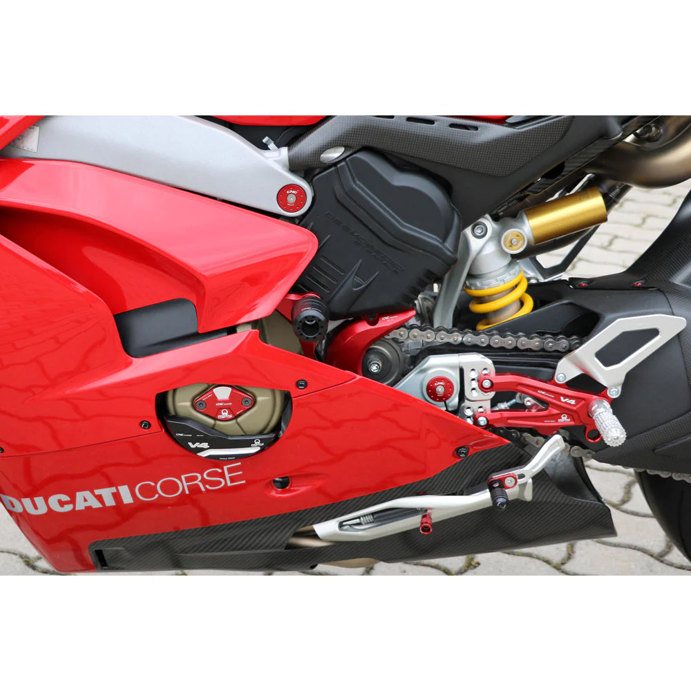 CNC Racing Frame Crash Protections for Ducati Panigale V4 - Image 5