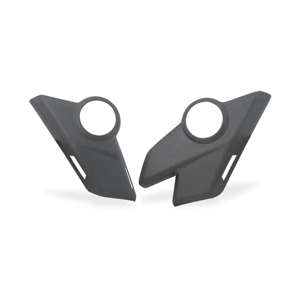 CNC Racing Frame Side Plates Lower Covers with Holes Carbon for Ducati