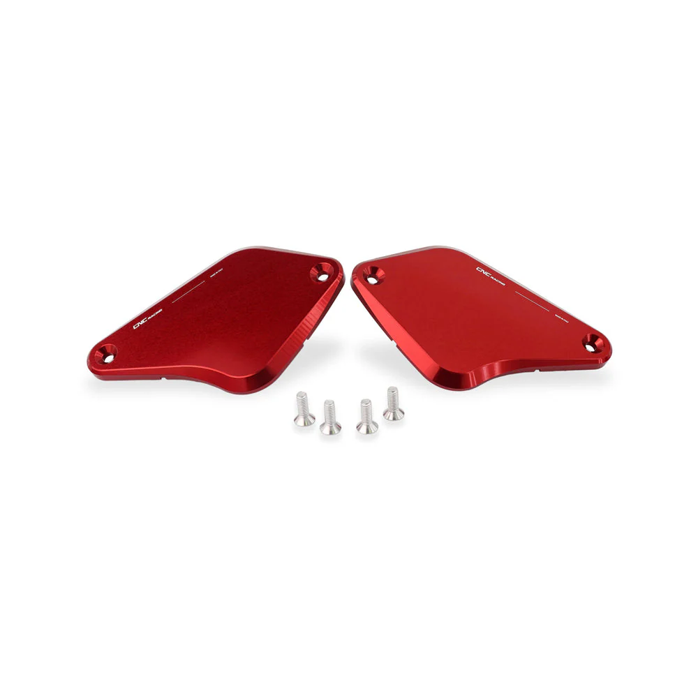 CNC Racing Front Brake and Clutch Fluid Reservoir Caps Touch for Ducati - Image 2