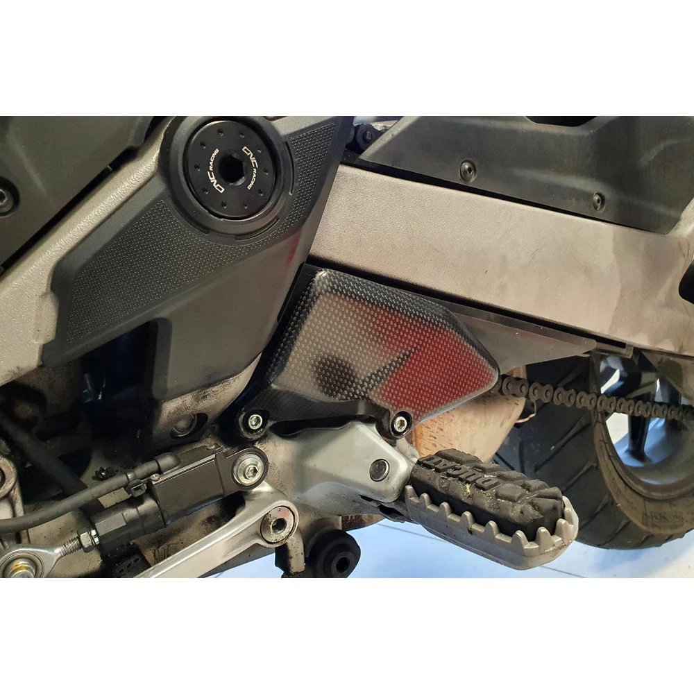 CNC Racing Heel Guard Kit Carbon for Ducati Multistrada V4 - Image 3
