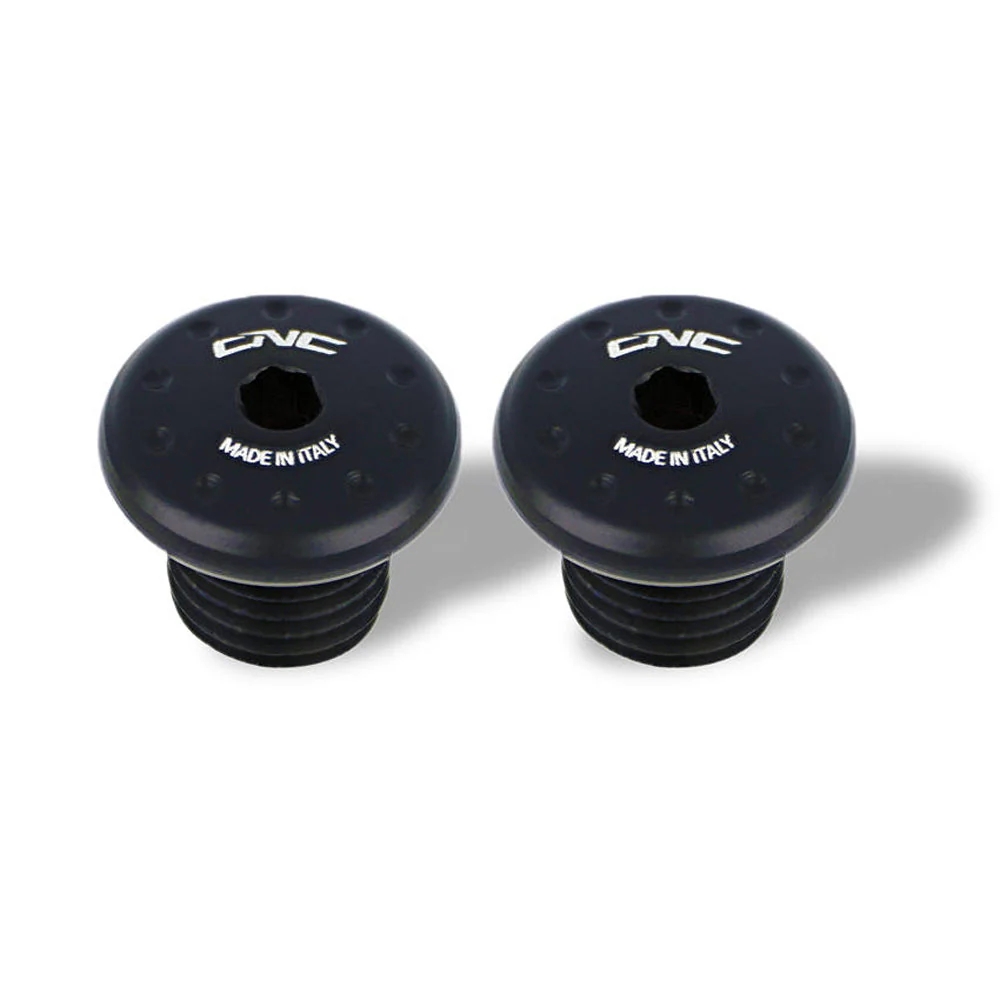 CNC Racing Rear Footrest Blanking Caps (M8 - 2pcs)