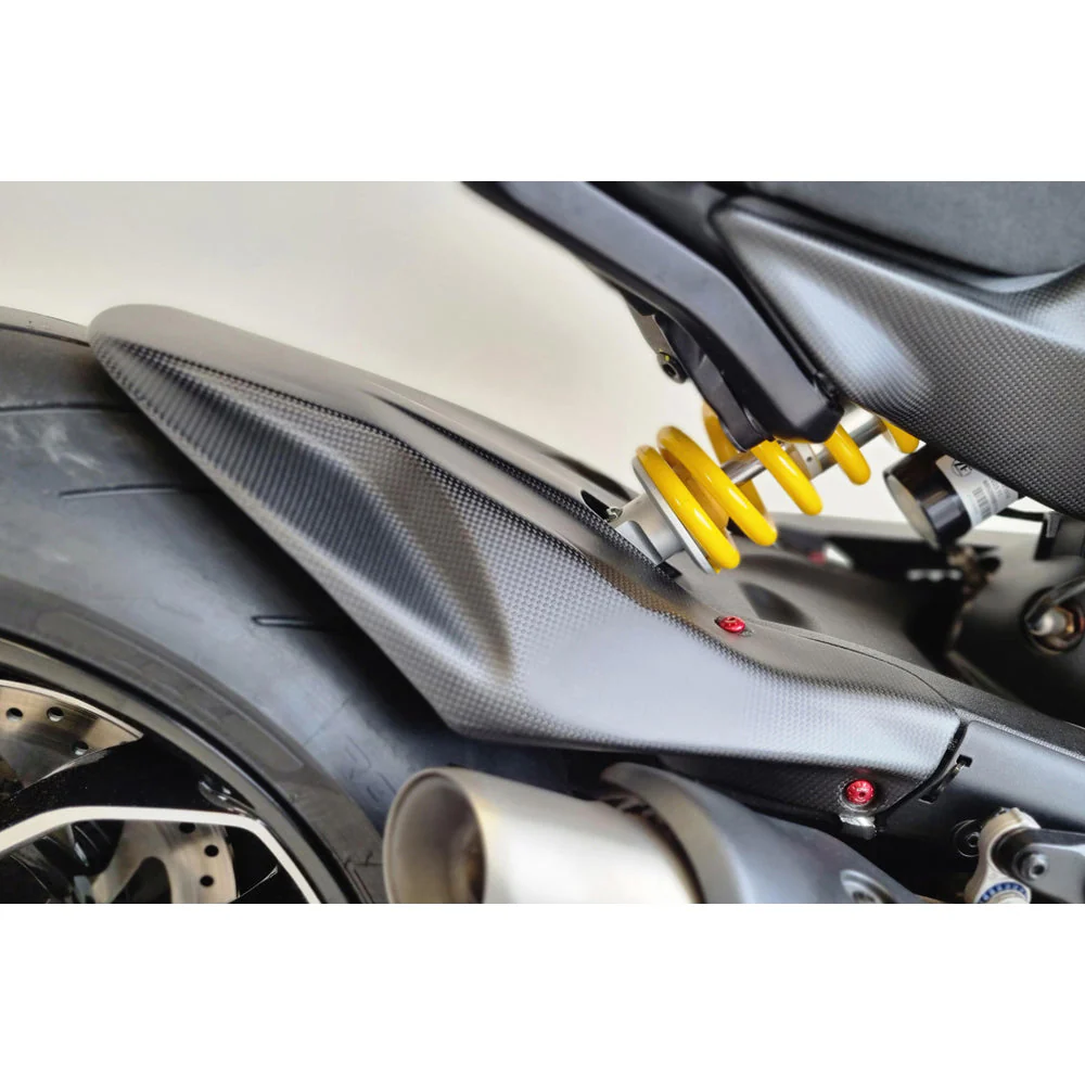 CNC Racing Rear Mudguard Carbon for Ducati Diavel V4 - Image 3