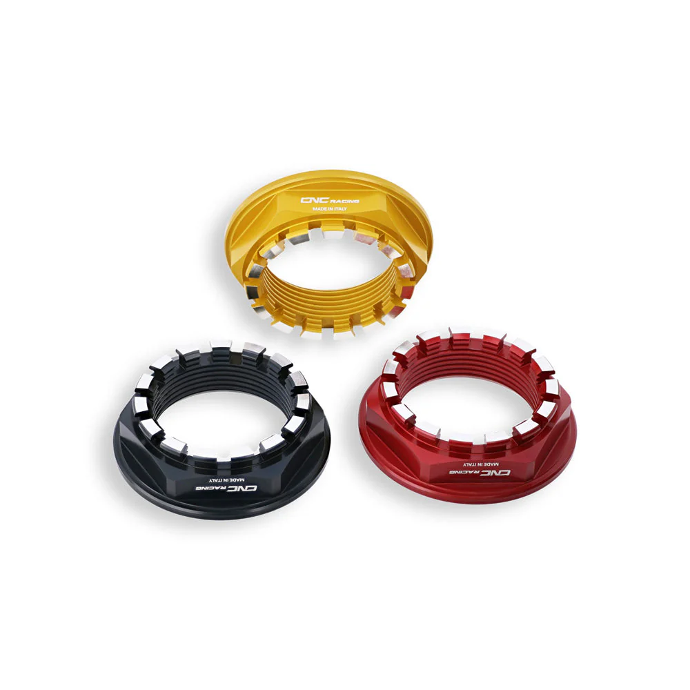 CNC Racing Rear Wheel Nut LH Bicolor DA502
