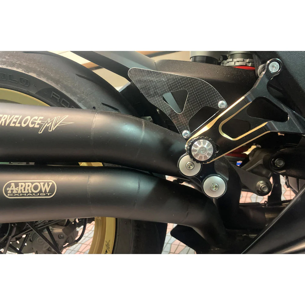 CNC Racing RH Heel Guard Kit Rearsets PE227 for MV Agusta - Image 3