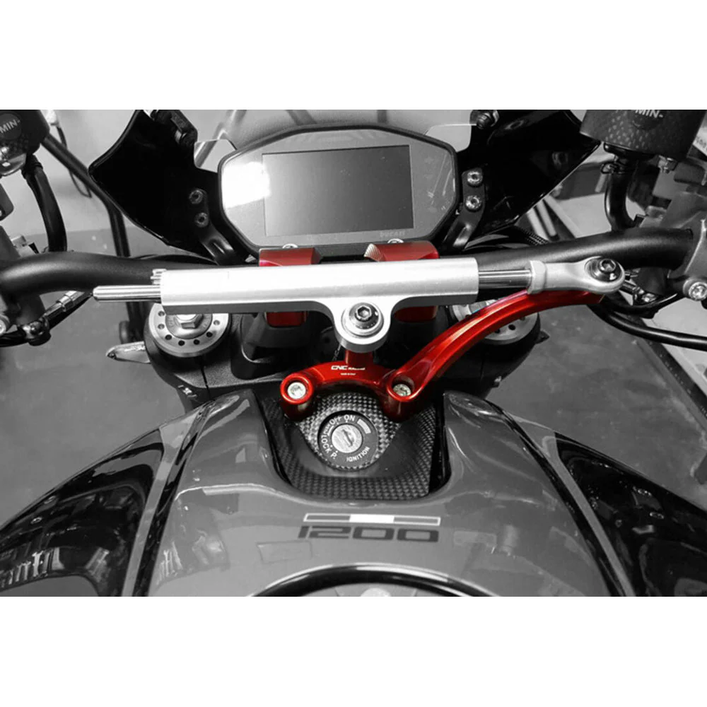 CNC Racing Steering Damper Kit for Ducati Monster 1200 - Image 4