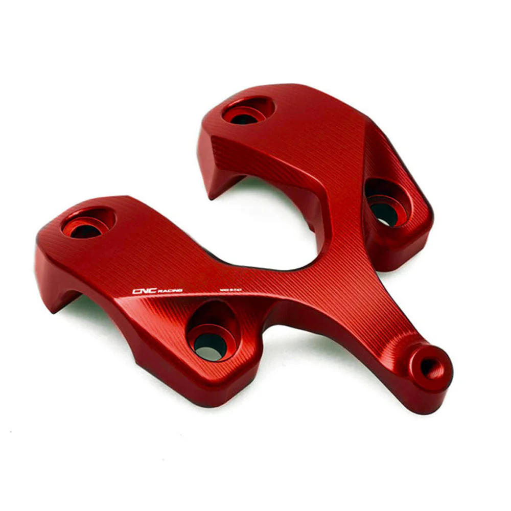CNC Racing Steering Damper Kit - Handlebar Top Clamp for Ducati - Image 3