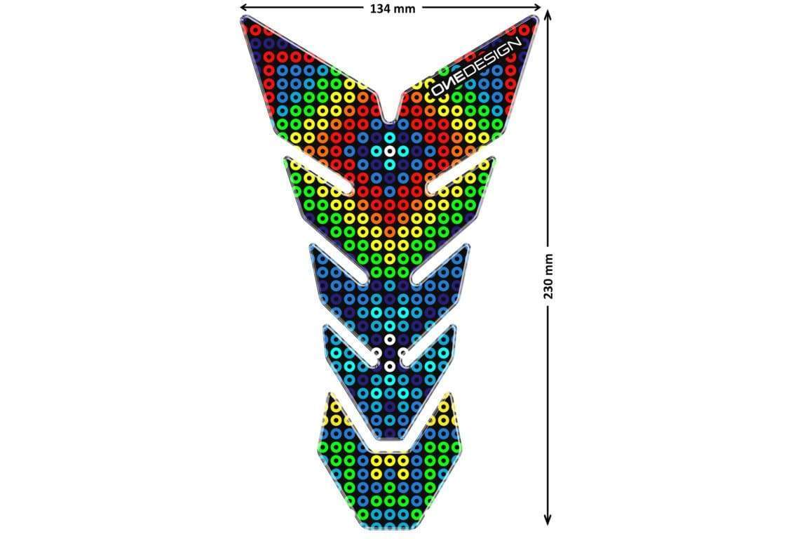 Puig Coloury Tank Pad | Red - Image 3