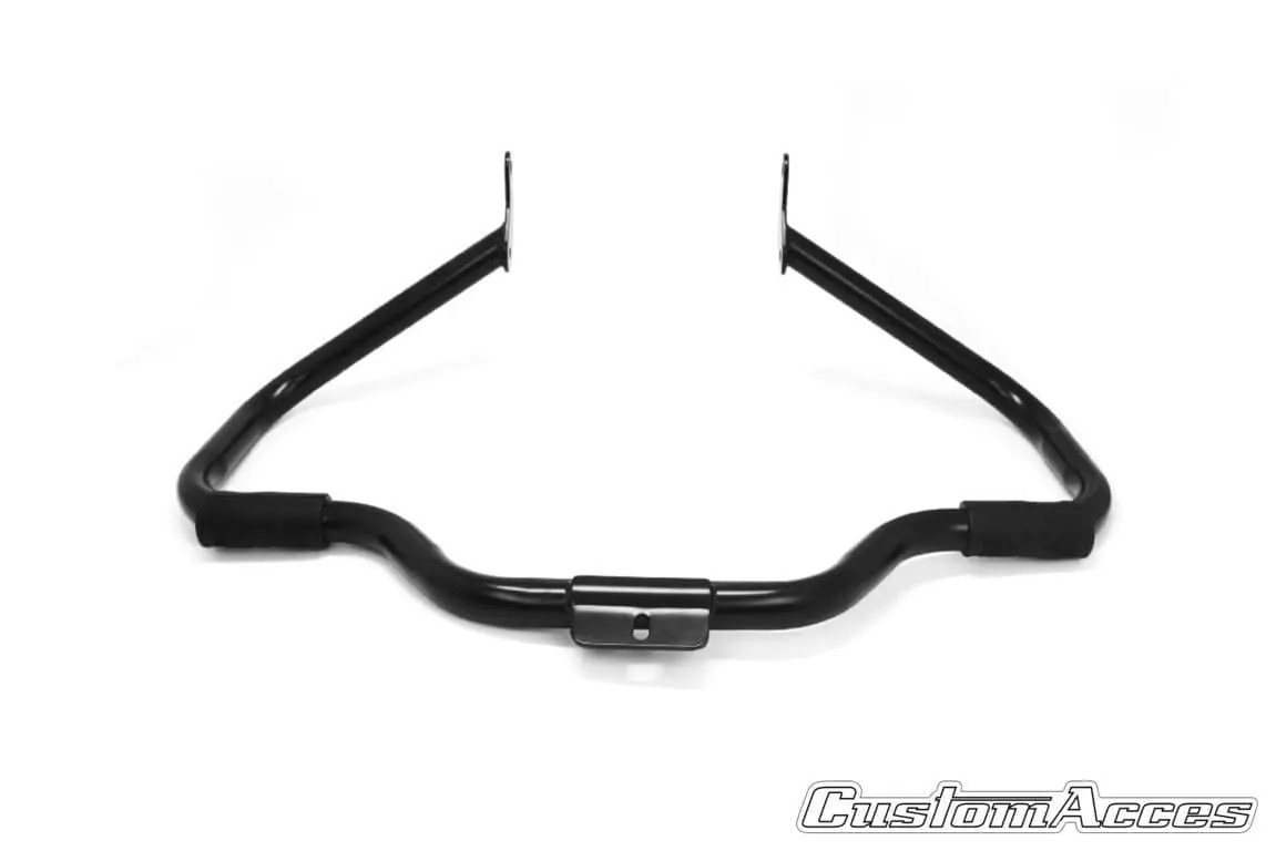 Customacces Engine Guards Mustache Model | Black | Fits Various Harley Davidson Models - Image 2
