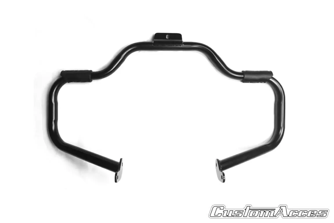 Customacces Engine Guards Mustache Model | Black | Fits Various Harley Davidson Models - Image 3
