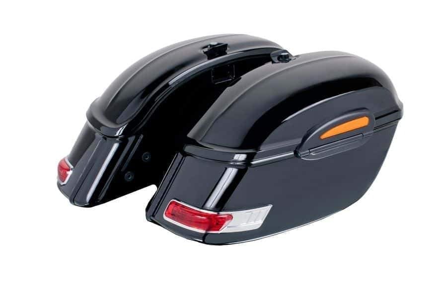 Customacces Touring Rigid Saddlebag - Pair | Black