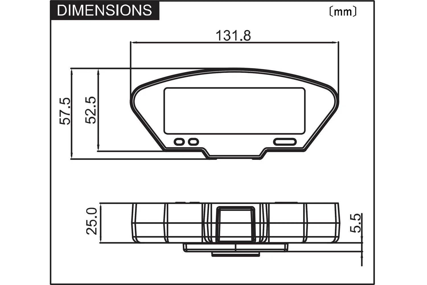 Daytona 'Deva' Multifunction Dashboard - Speedo/Tacho/Gear Position+More - Image 4