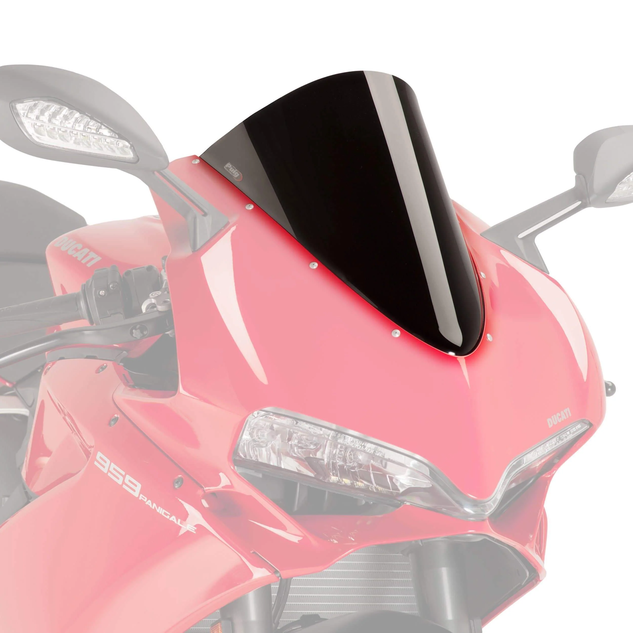 Puig Racing Screen | Black (Opaque) | Ducati 959 Panigale Corse 2018>2020