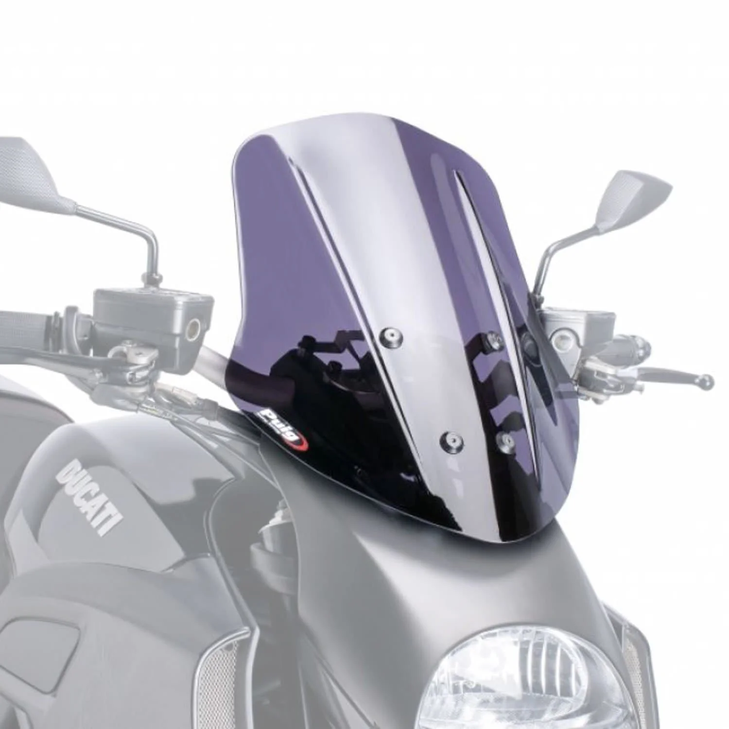 Puig Touring Screen | Dark Smoke | Ducati Diavel 2011>2013