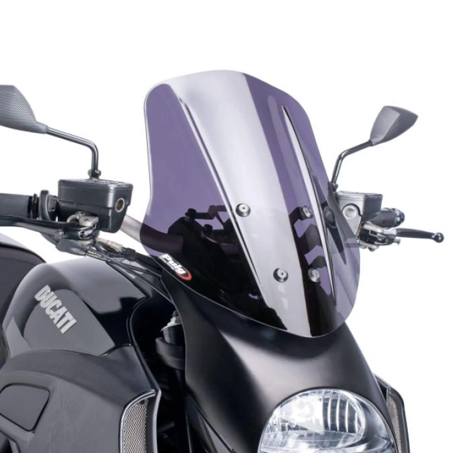 Puig Touring Screen | Dark Smoke | Ducati Diavel 2011>2013 - Image 2