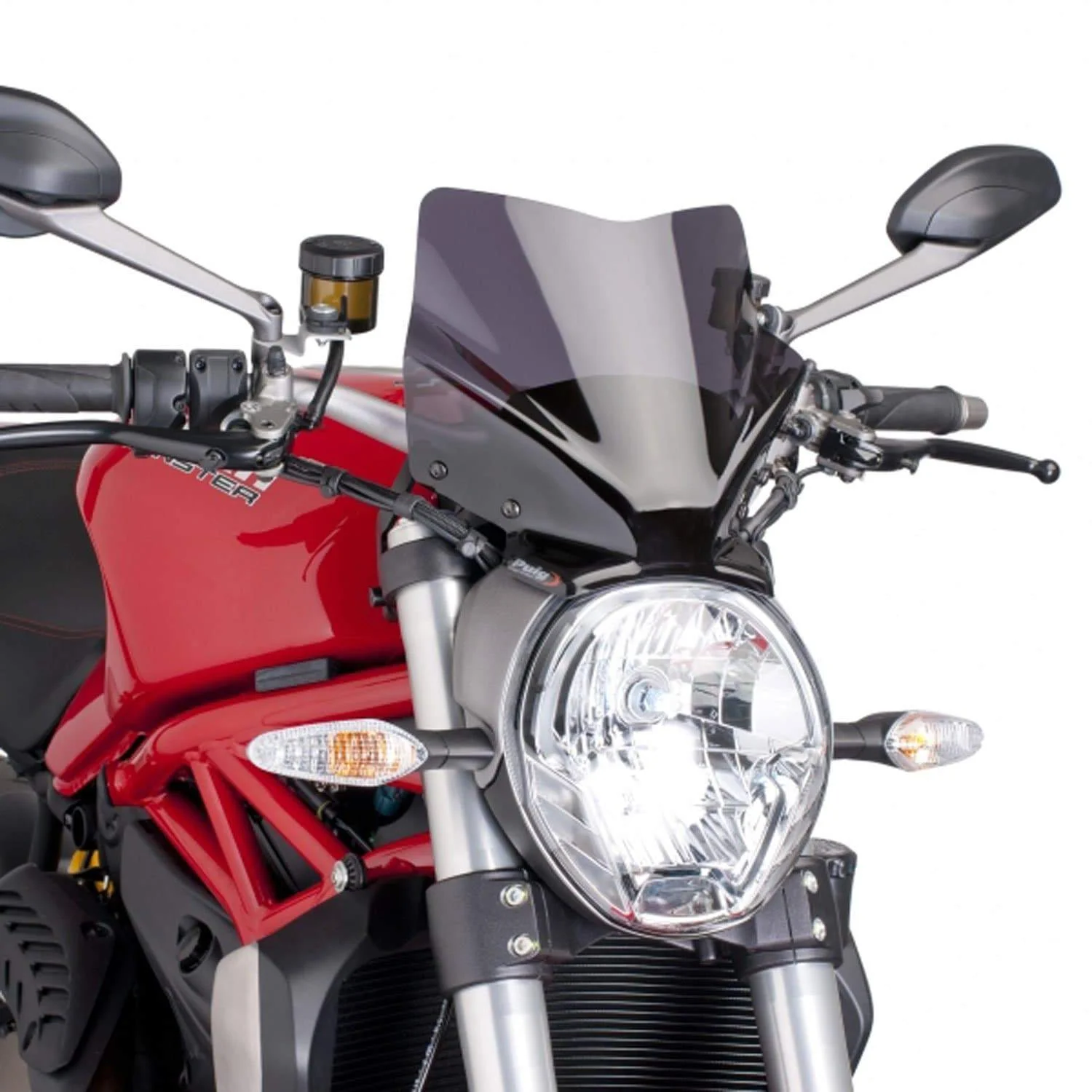 Puig Sport Screen | Dark Smoke | Ducati Monster 1200/S 2014>Current - Image 2