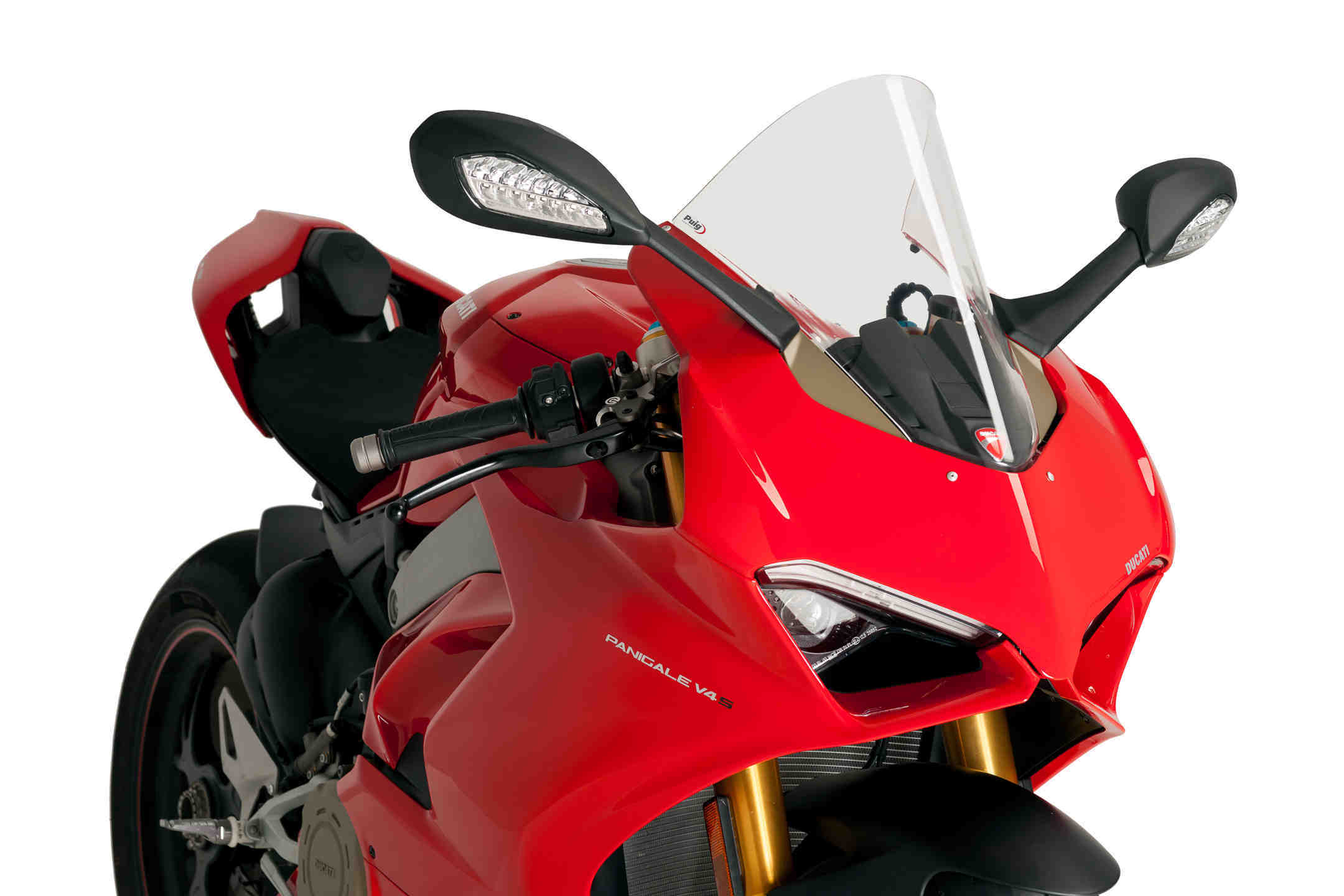 Puig Racing Screen | Clear | Ducati Panigale V2/V4/V4 S