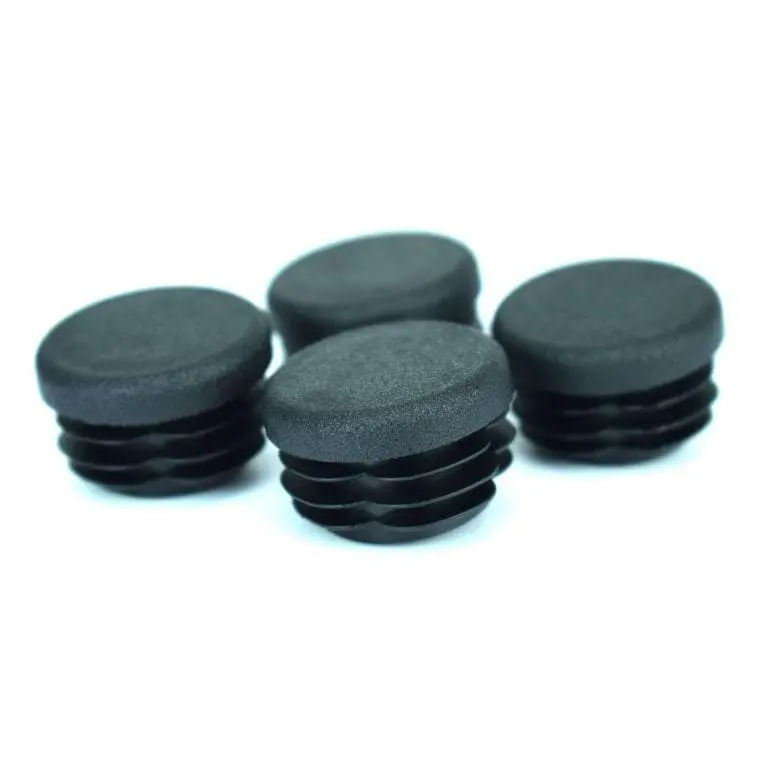 Pyramid Frame End Caps | Matte Black | Ducati Scrambler Cafe Racer 2015>Current